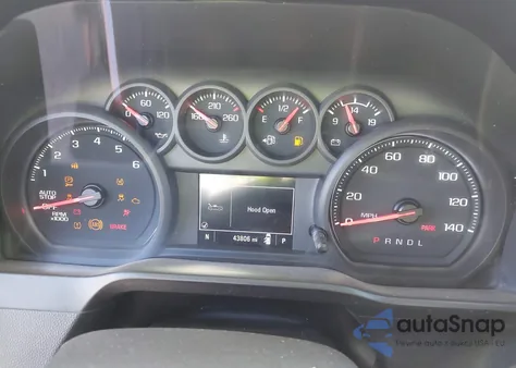 2021 Chevrolet Silverado 1500 2Wd Short Bed Custom z USA, uszkodzony, nr VIN 3GCPWBEK8MG241888